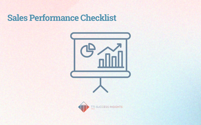 Sales Performance Checklist